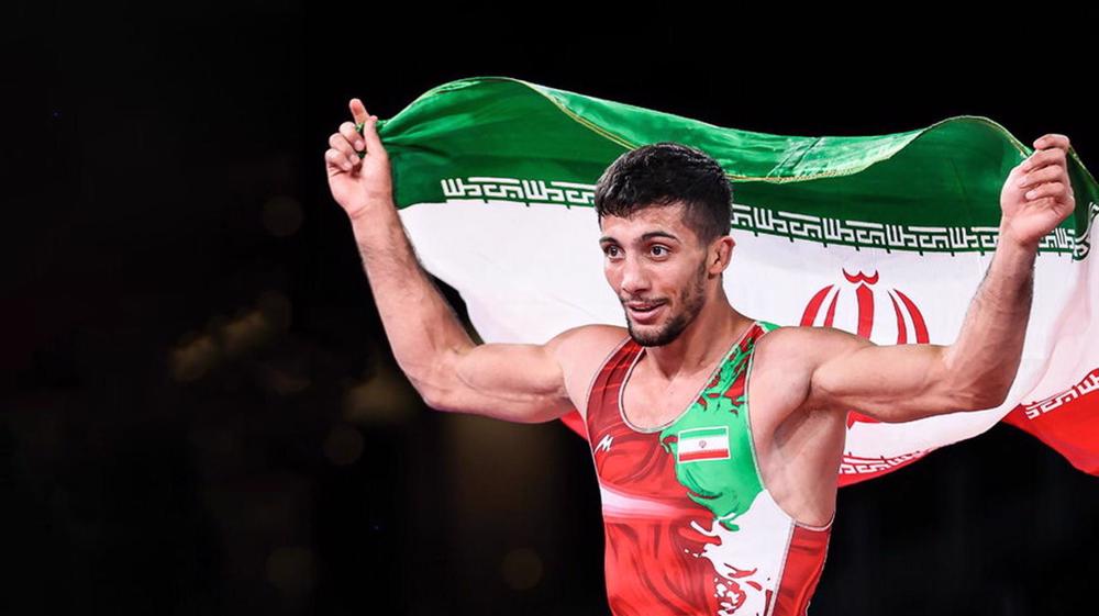 Iran’s Greco-Roman wrestler Geraei earns gold in 67 KG Category