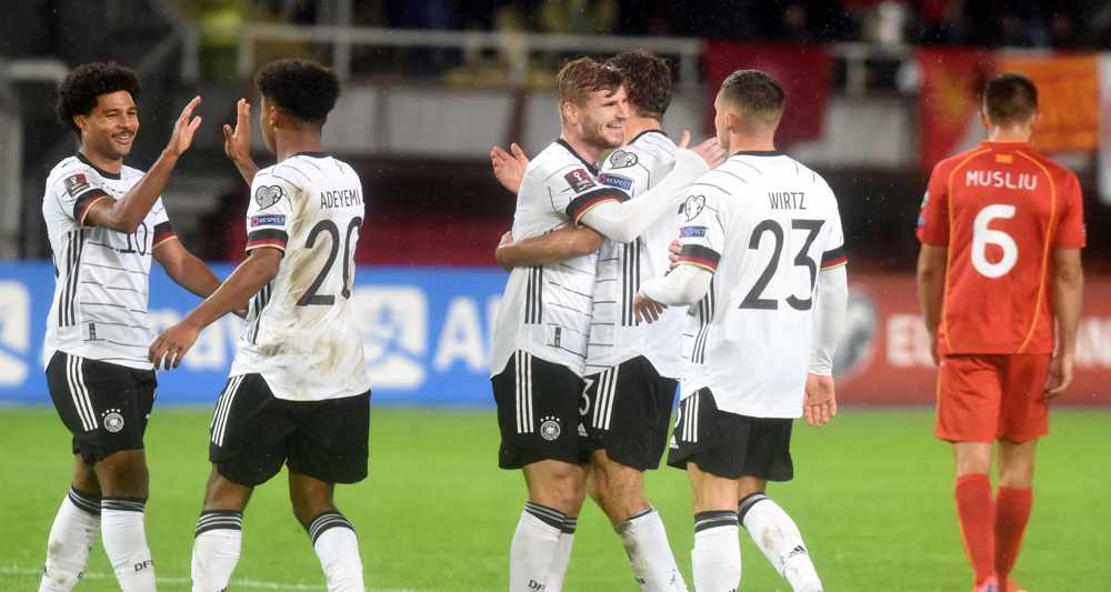 World Cup qualifiers: Germany 4-0 North Macedonia