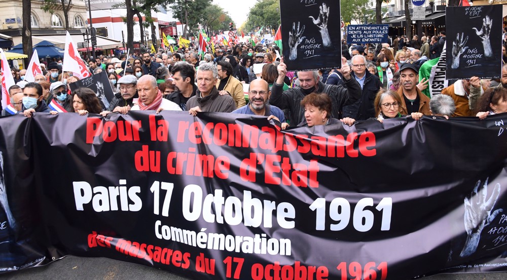 France massacre: Paris protesters mark 1961 bloody police crackdown anniv.