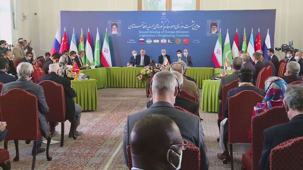 Afghanistan's neighbors in Tehran for talks on Afghan future