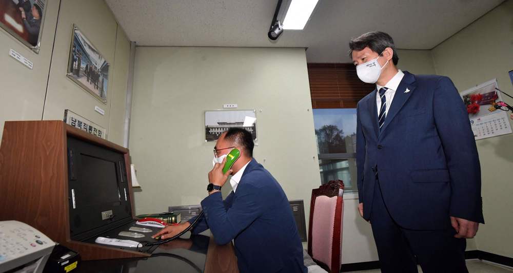 North, South Korea talk on hotline after Pyongyang’s missile tests