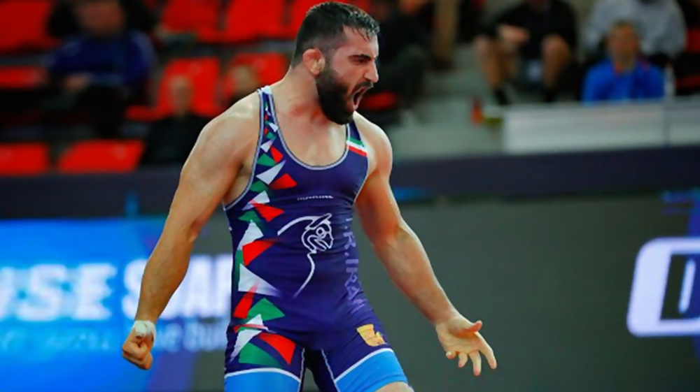 Mojtaba Goleij grabs bronze in Wrestling World C'ships