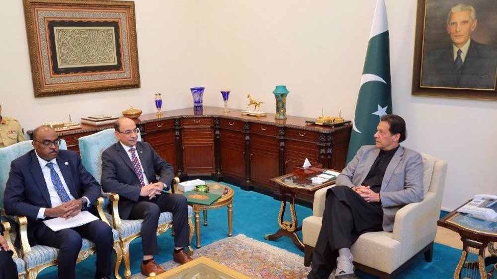 OIC Kashmir envoy visits Pakistan