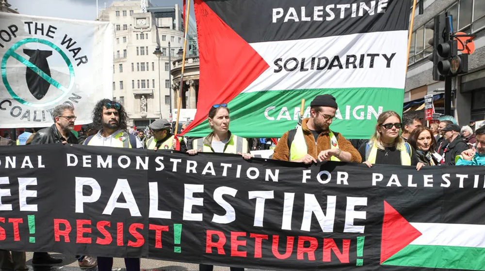 Anti-apartheid protesters face backlash from pro-Israel UK government