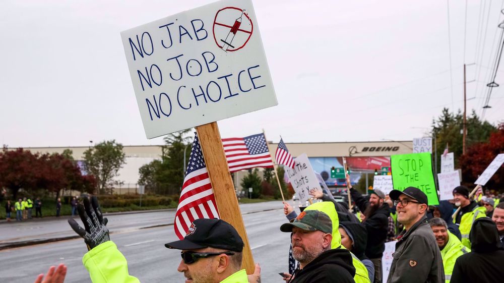 From Boeing to Mercedes, a US worker rebellion swells over vaccine mandates