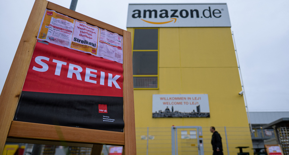 Amazon workers in Germany go on strike over pay, working conditions