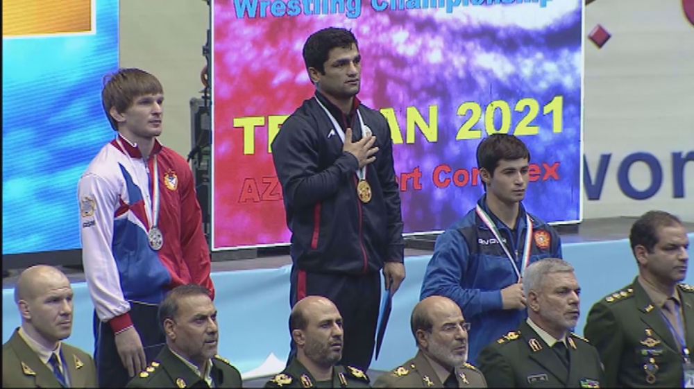 Iran’s Greco-Roman team crowned champions at World Military Wrestling Championship