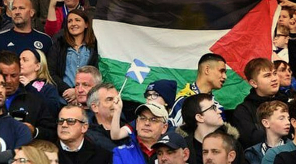 FIFA fine fails to deter Scottish activists condemning Israel