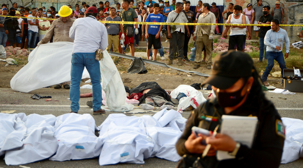 Mexico urges US migration rethink after horror crash kills 55