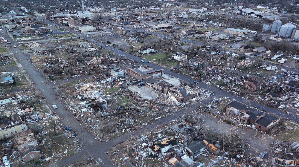 Dozens feared dead as tornadoes strike swaths of US