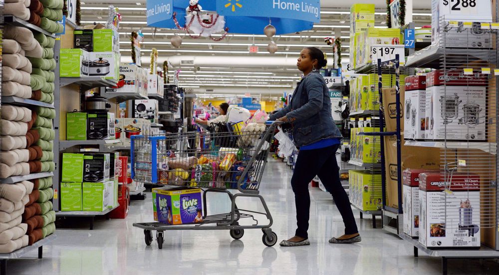 US inflation rising at twice pace of wage gains, survey shows