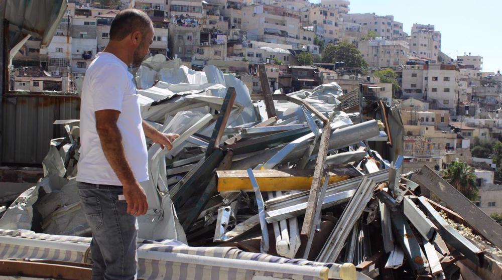 Israel forces Palestinians to raze own homes, leaves 35 homeless in E Quds