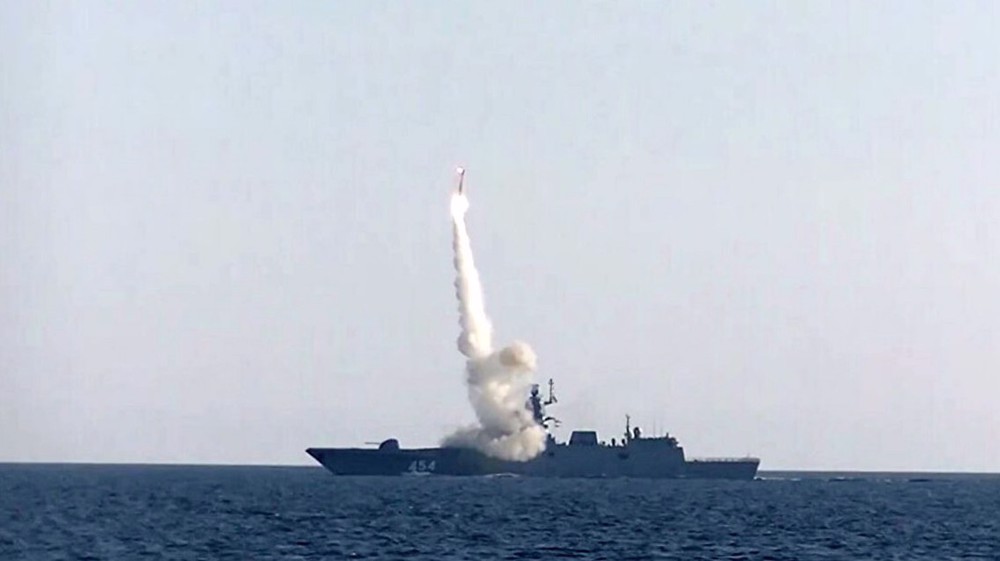 Russia tests hypersonic missile, holds naval drill amid tensions with West