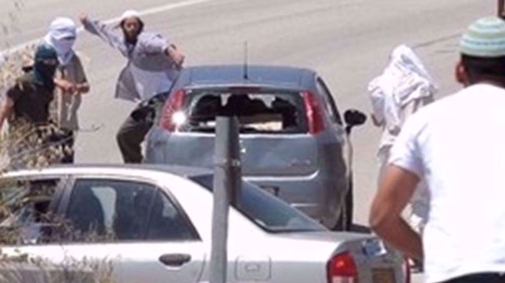 Three Palestinians injured as settlers attack their vehicles in West Bank city of Nablus
