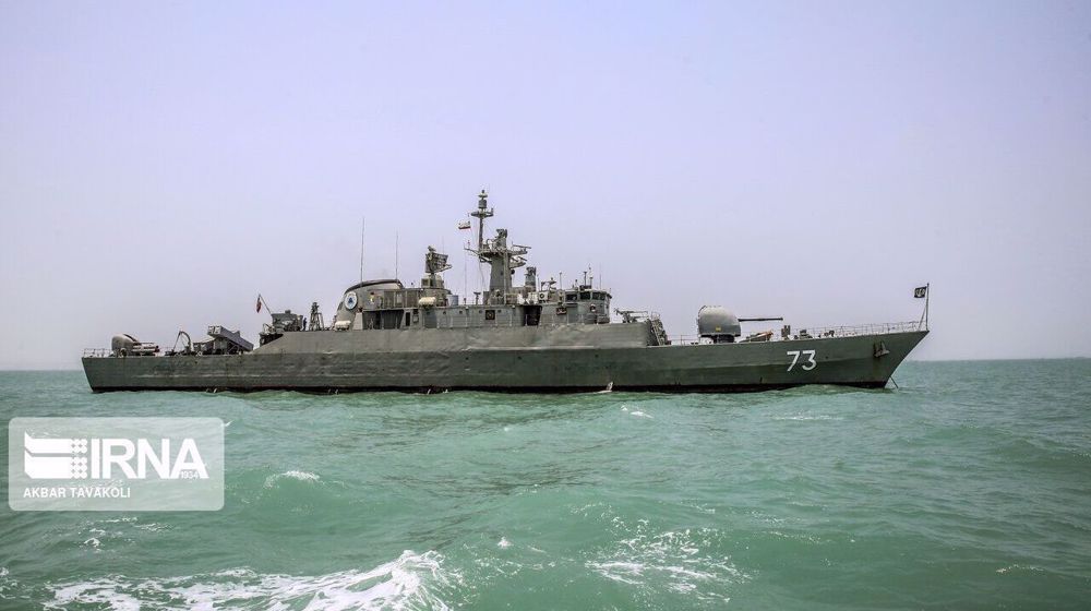 Iran's Navy takes delivery of optimally overhauled destroyer, military aircraft