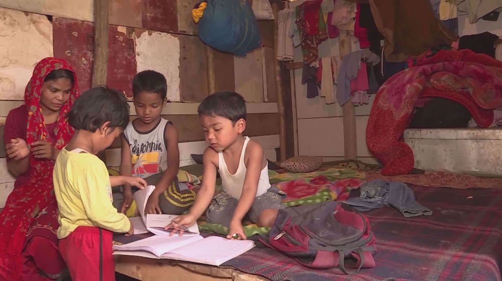 Rohingya Muslims in India facing challenge for education of their children