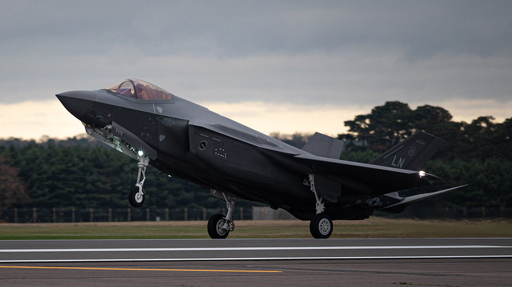 US Air Force base in Europe receives first F-35A fighter jets