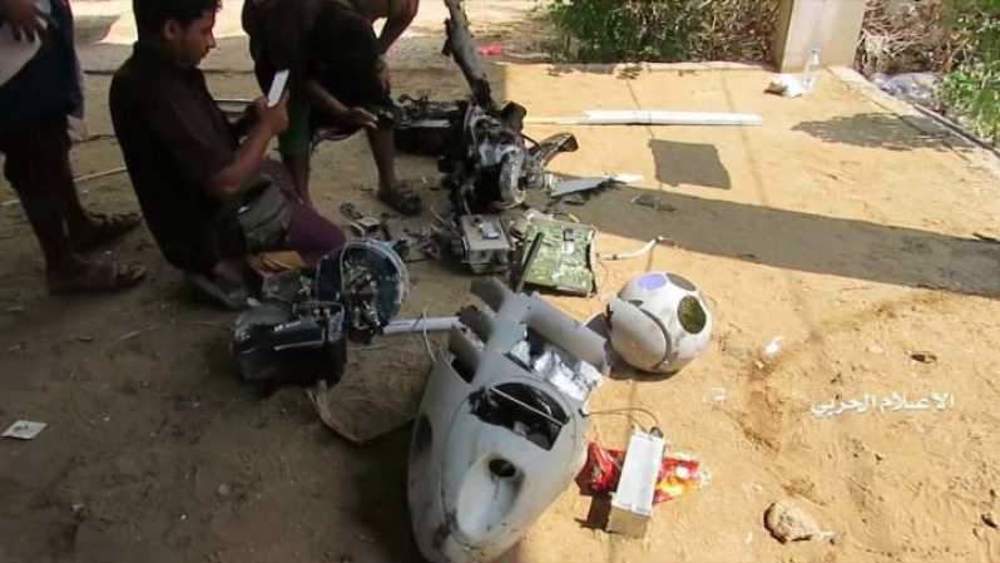 Yemeni army shoots down another US-made spy drone over Jawf