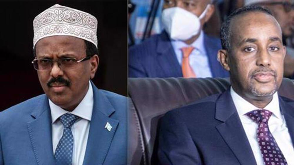 Somalia's West-backed president suspends PM Roble as election row deepens