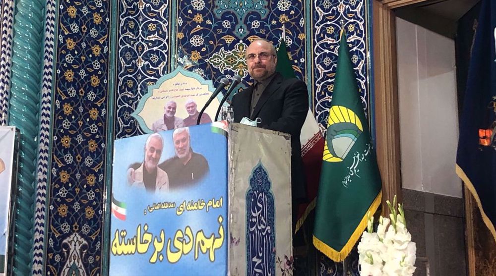 Gen. Soleimani shattered US hegemony in region: Iran’s Qalibaf