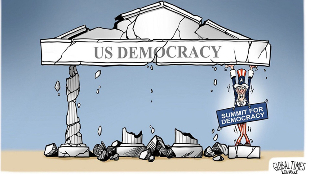 Chinese think tank: American democracy caused social disorder in US, instability in world