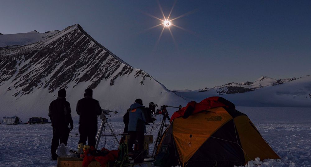 Total solar eclipse plunges Antarctica into rare darkness