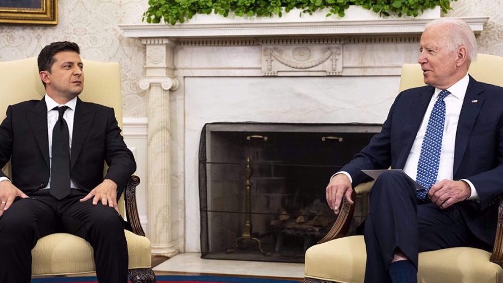 Biden reaffirms ‘unwavering’ commitment to Ukraine's sovereignty