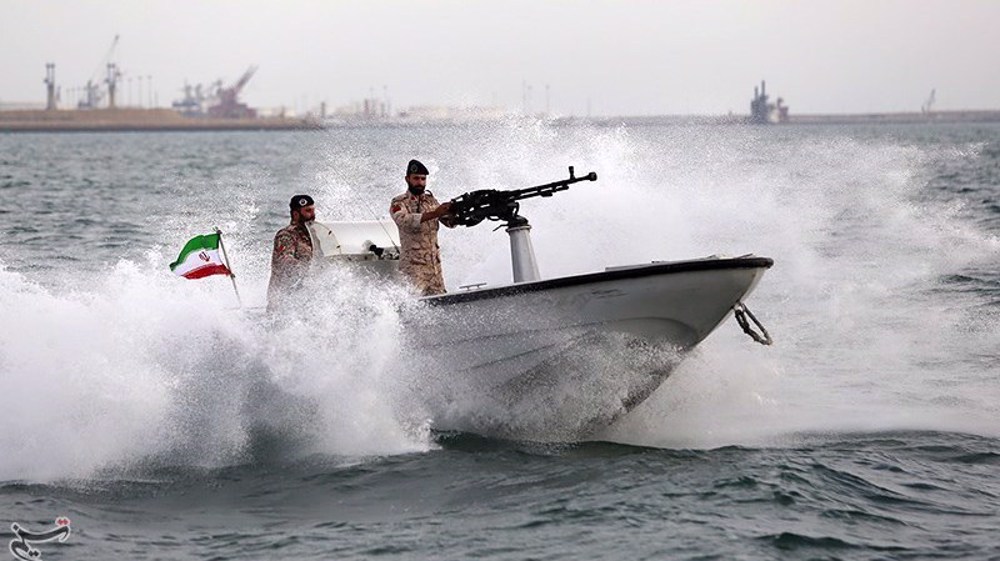 Iranian, Russian navies display firepower on 1st day of joint drills