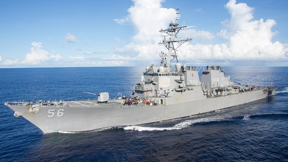 First US warship under Biden sails through Taiwan Strait