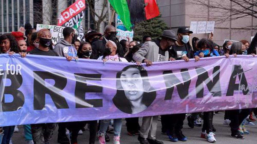 Call for justice, reforms continue a year after US police killing of Black nurse in Kentucky