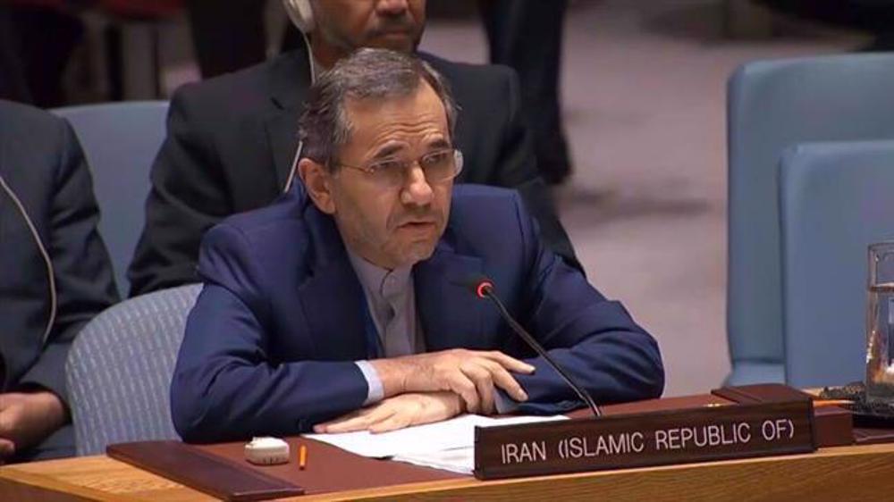 Iran’s UN envoy: Occupying US forces must leave Syria