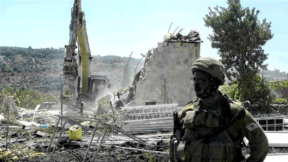Israel authorities force Palestinian family to demolish own home in Jerusalem al-Quds
