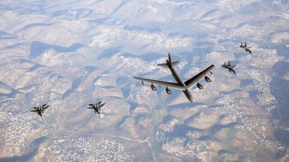 Israeli jets escort US B-52 bombers in new Mideast inroad