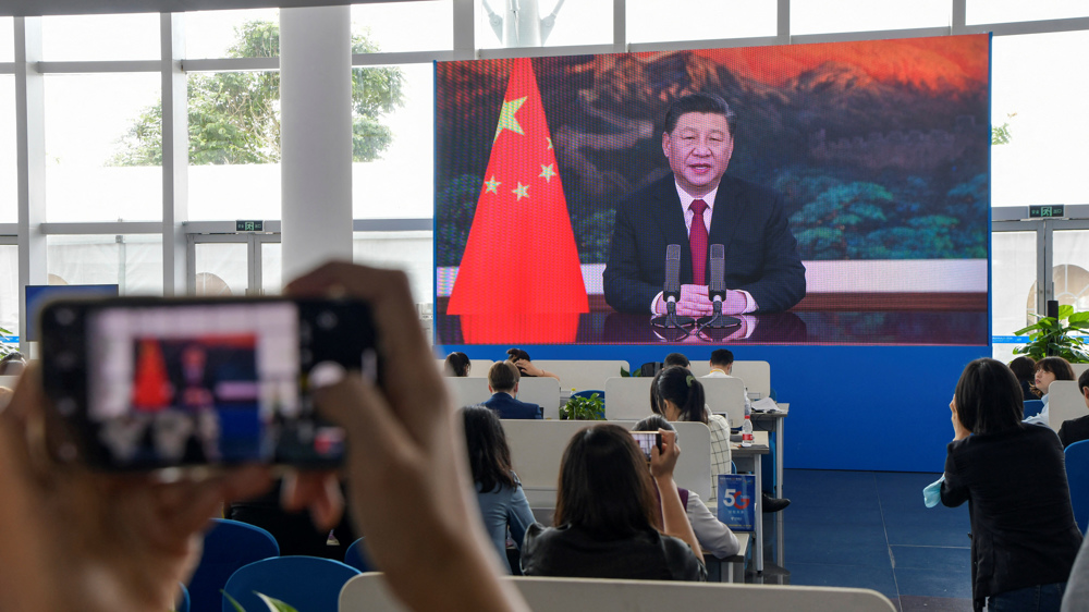 China's Xi says world needs justice, not hegemony in veiled reference to US