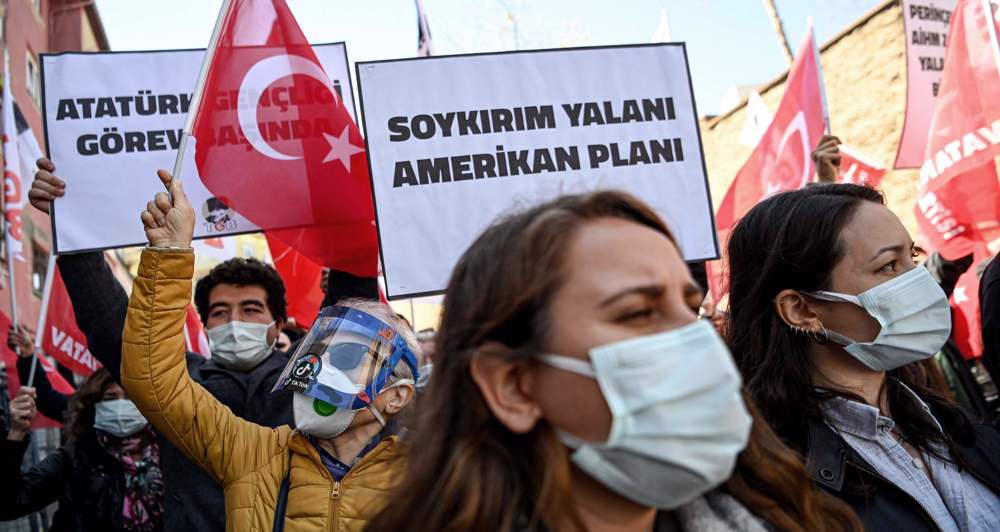 Erdogan to Biden: US must look in mirror before accusing Turks of genocide