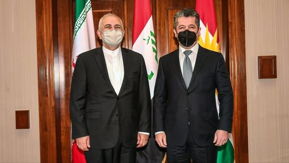 Iran FM meets Kurdish officials in visit to Iraq