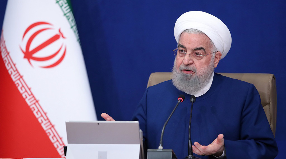Rouhani highlights synergy between Iran diplomacy, military apparatus 