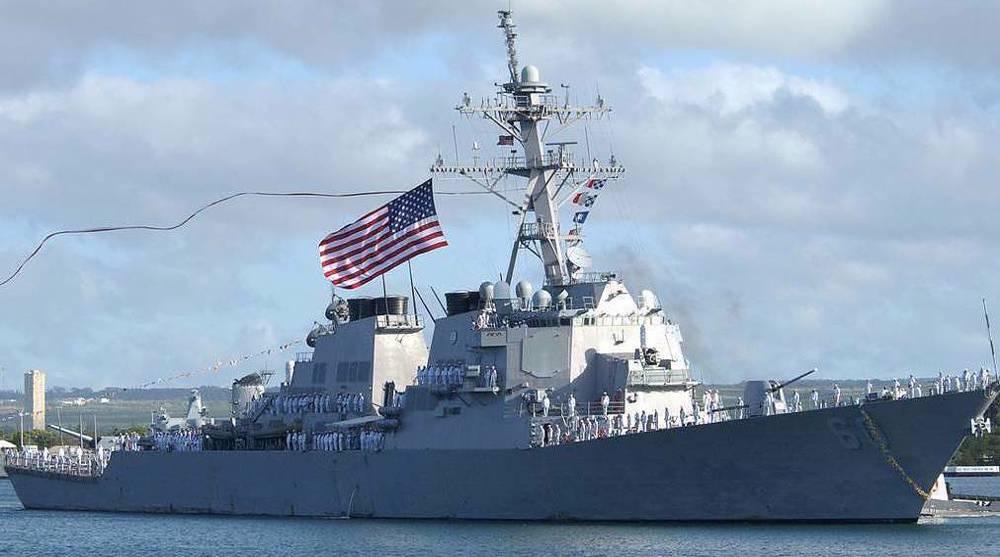 Russia says its fleet monitoring US warship movements in Black Sea