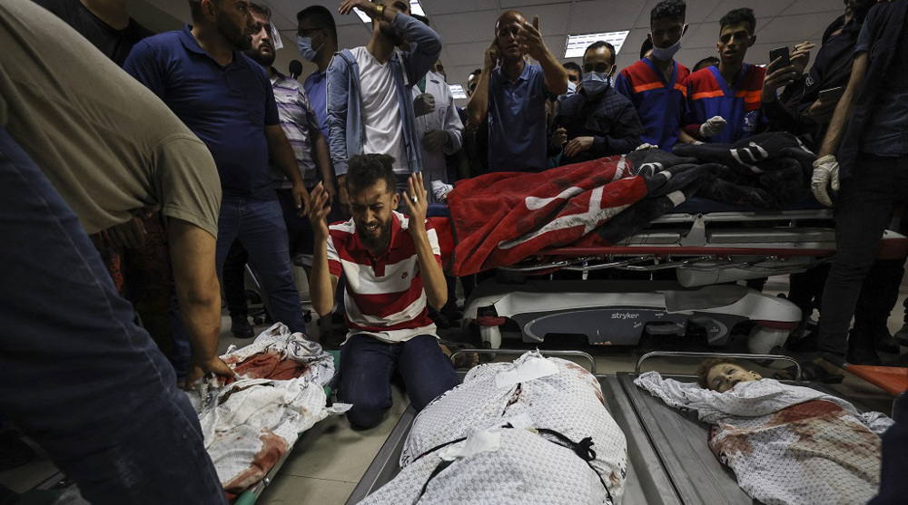 Resistance responds to Israeli massacre with massive barrage