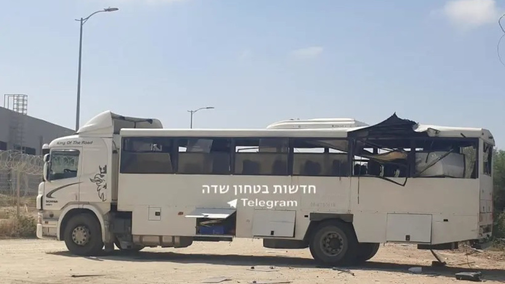Al-Qassam Brigades targets Israeli army bus with anti-tank missile