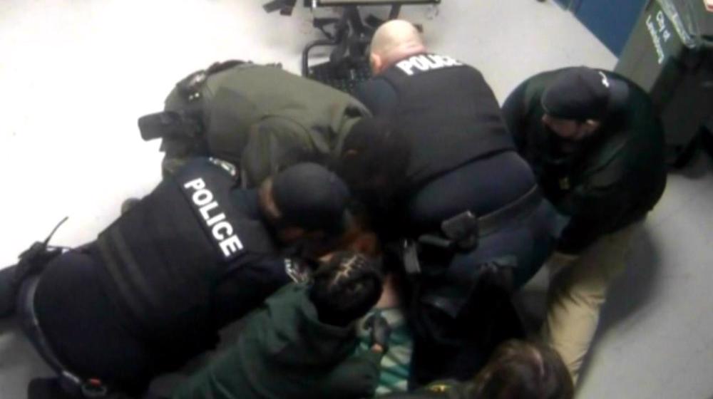 'Absolute nightmare': US officers suffocate inmate to death 