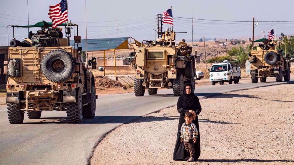 US occupying forces dispatch more logistic equipment to Syria's oil-rich Hasakah