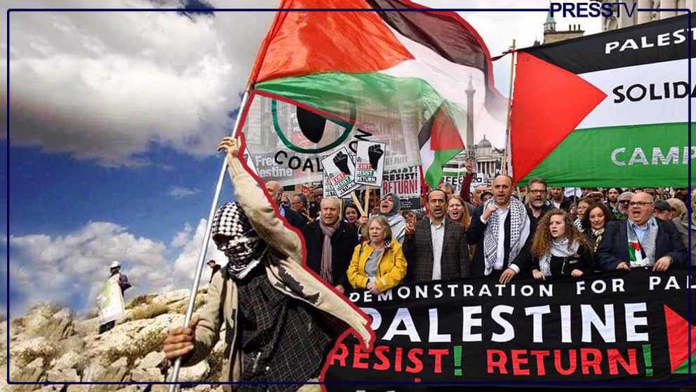 Disconnect between media and huge grassroot protests for Palestine