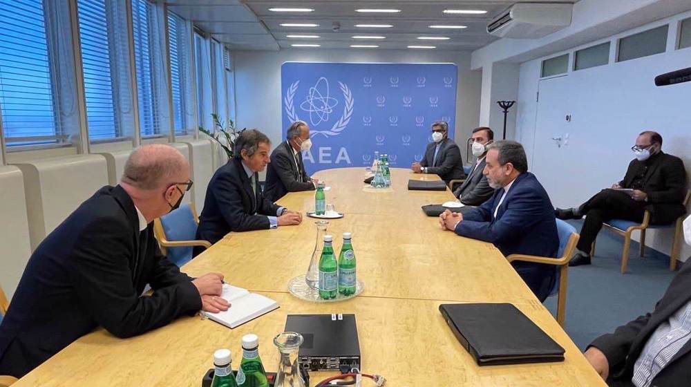 Iran’s lead negotiator meets IAEA chief ahead of key JCPOA talks