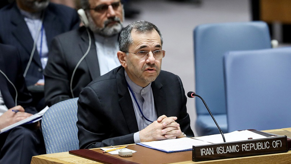 Iran’s envoy to UN warns against illegal presence of foreign forces in Syria