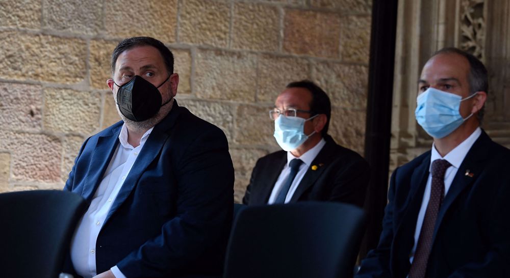Freed Catalan separatist leader says no quid pro quo to pardons