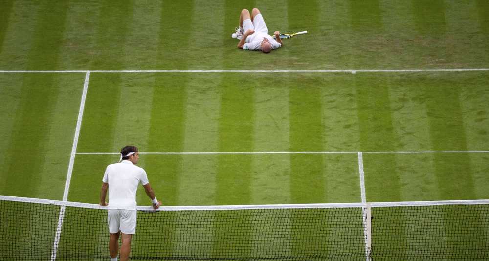 Wimbledon: Federer beats Mannarino, reaches 2nd round 