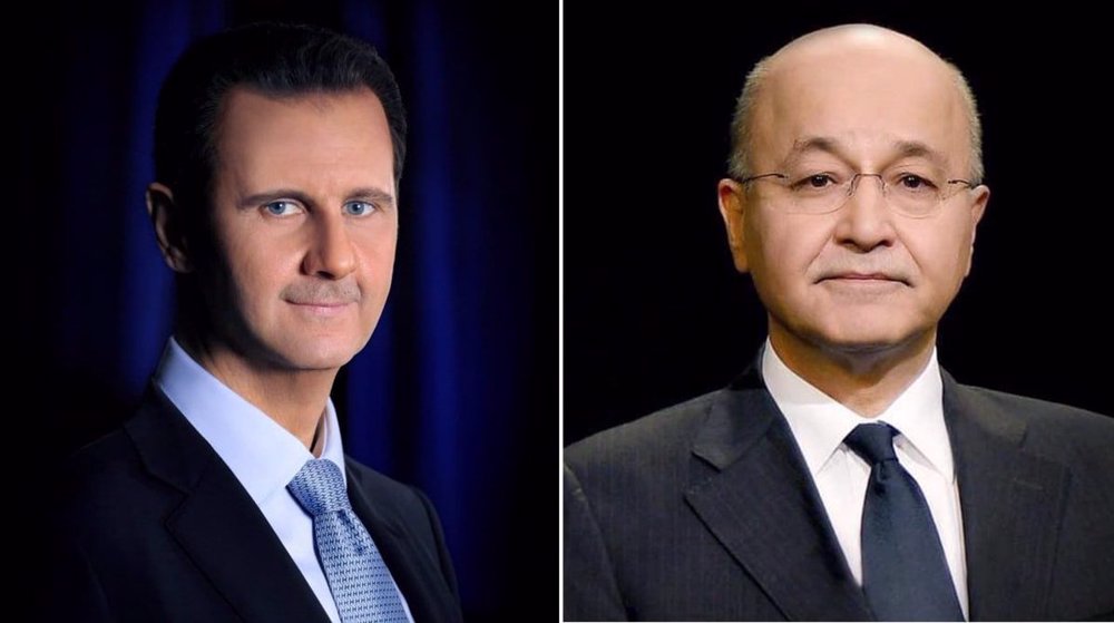 Iraqi, Syrian presidents stress need to fight terrorism after US attacks