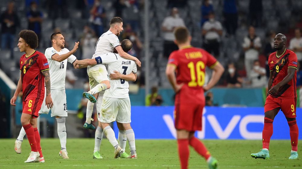 Italy hold off Belgium to book spot in Euro 2020 semifinals