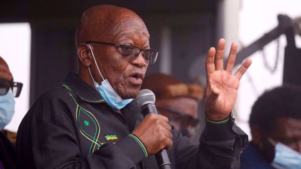 South Africa’s Zuma asks regional court to stop his arrest